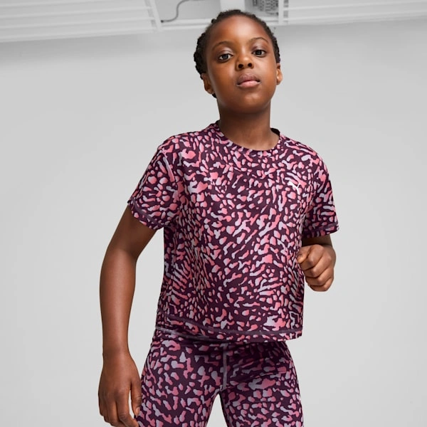 PUMA Tee: All Aboard for Cool Kids' Style! Short & Sweet, Pure Fun!