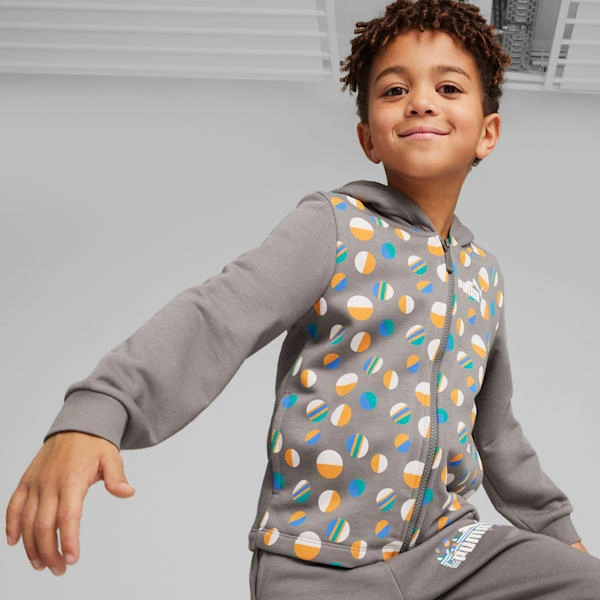Summer Camp Chic: Puma Hoodie for Little Adventurers – Ready for Fun and Sunshine!